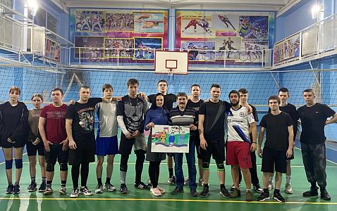 Товарищеская встреча по волейболу ко Дню гражданской обороны